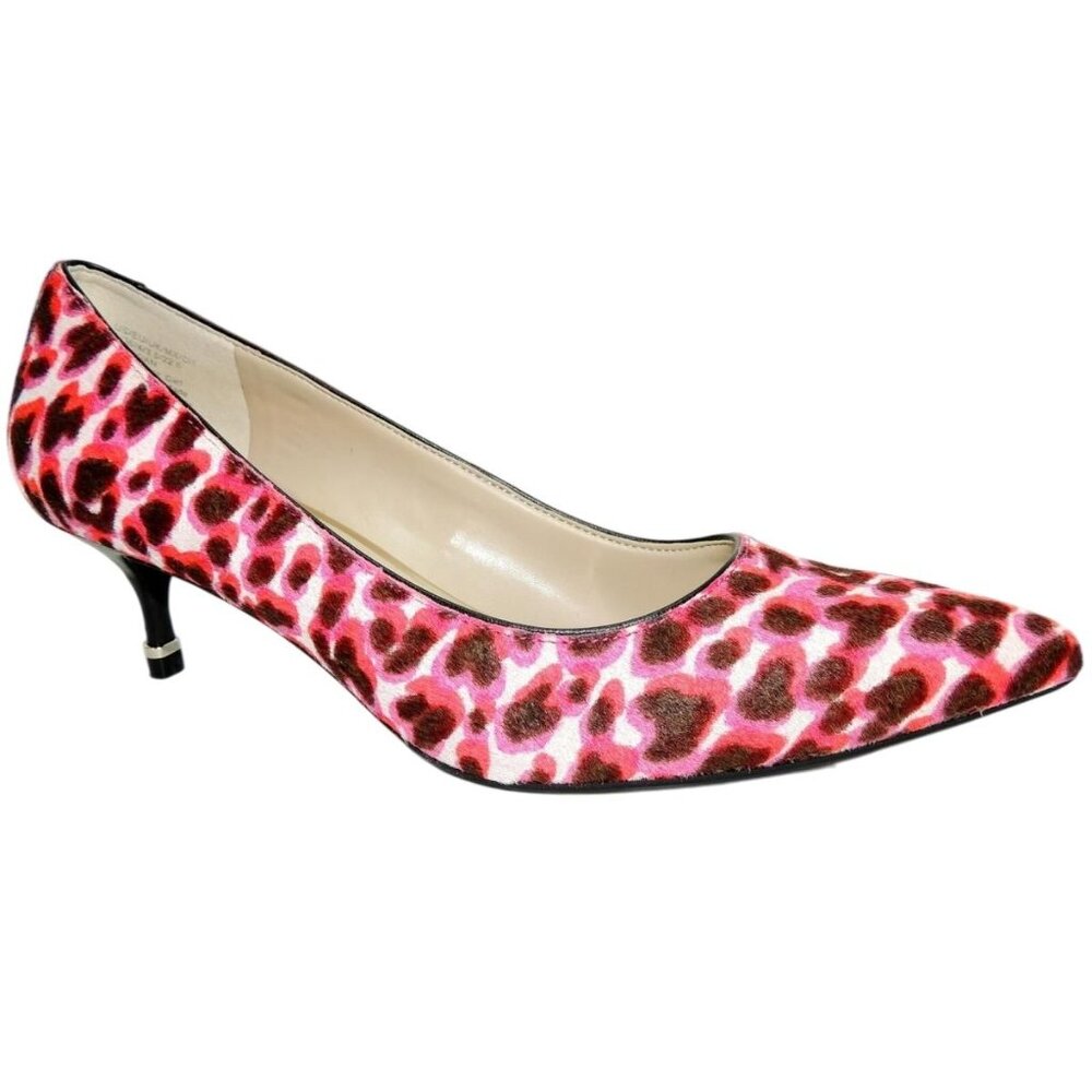 Kenneth Cole New York Women's Morgan Kitten-Heel Pumps Bubble Gum Pink Size 5M